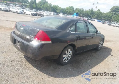 2008 Chevrolet Impala Ls из США, поврежденный, VIN 2G1WB58K681273797